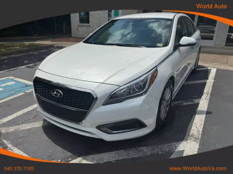 2016 Hyundai Sonata Hybrid for sale at World Auto in Fredericksburg VA