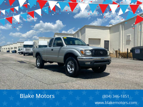 2001 Toyota Tacoma for sale at Blake Motors in Henrico VA