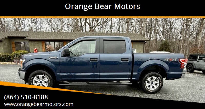 2018 Ford F-150 for sale at Orange Bear Motors in Landrum SC