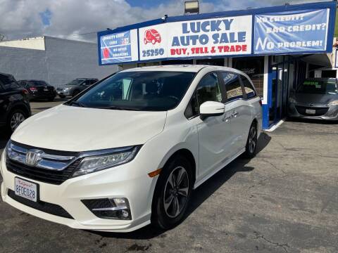 2019 Honda Odyssey for sale at Lucky Auto Sale in Hayward CA
