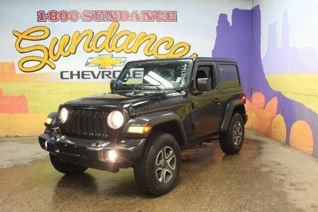 Used 2021 Jeep Wrangler Sport S with VIN 1C4GJXAN6MW843766 for sale in Grand Ledge, MI