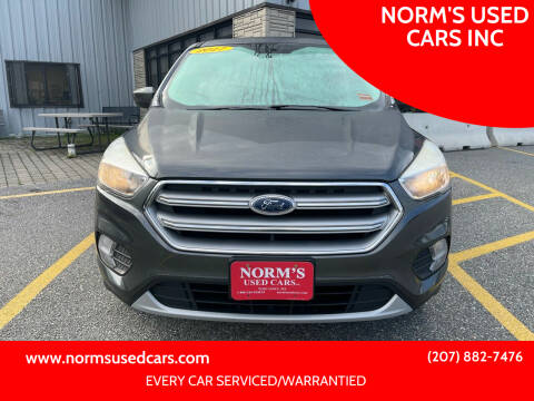 2017 Ford Escape for sale at NORM'S USED CARS INC in Wiscasset ME