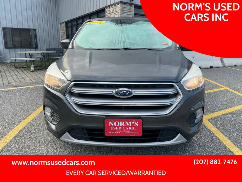 2017 Ford Escape for sale at NORM'S USED CARS INC in Wiscasset ME