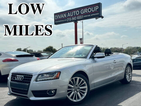 2011 Audi A5 for sale at Divan Auto Group in Feasterville Trevose PA