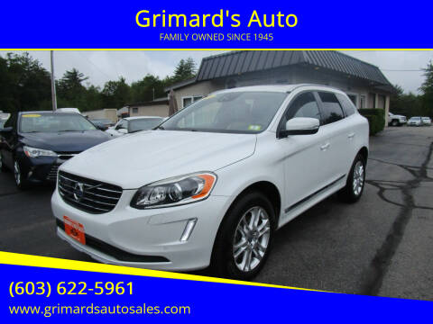 2016 Volvo XC60 for sale at Grimard's Auto in Hooksett NH