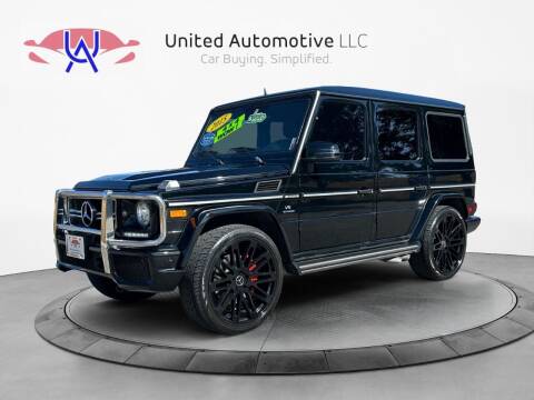 2015 Mercedes-Benz G-Class for sale at UNITED AUTOMOTIVE in Denver CO