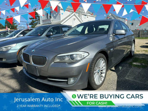 2012 BMW 5 Series for sale at Jerusalem Auto Inc in North Merrick NY