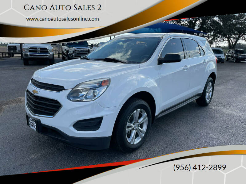 2017 Chevrolet Equinox for sale at Cano Auto Sales 2 in Harlingen TX