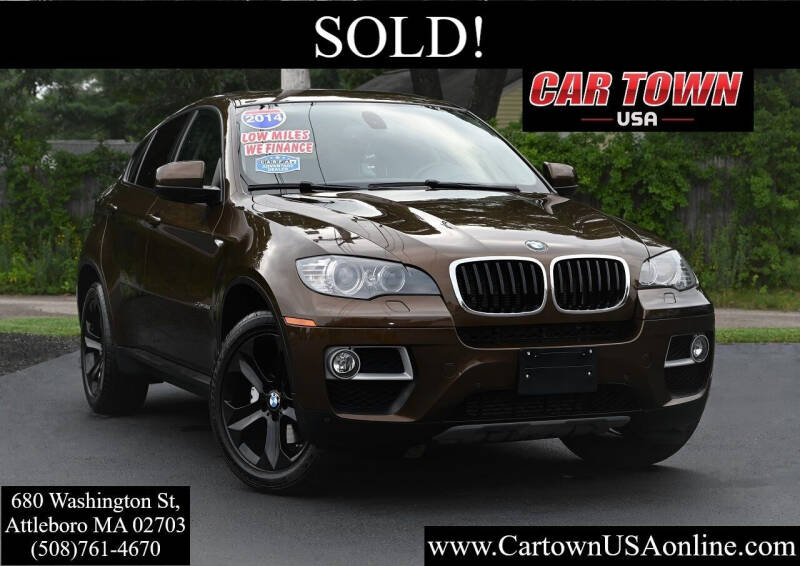 2014 BMW X6 for sale at Car Town USA in Attleboro MA