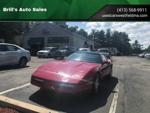 1987 Chevrolet Corvette for sale at Brill's Auto Sales in Westfield MA