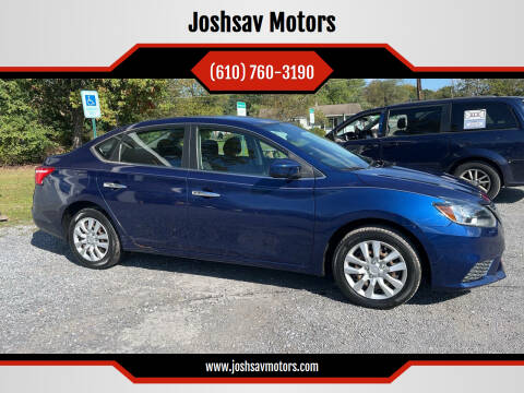 2016 Nissan Sentra for sale at Joshsav Motors in Walnutport PA