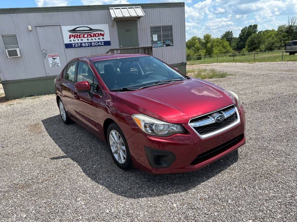 2014 Subaru Impreza for sale at Precision Auto Sales in Cedar Creek, TX