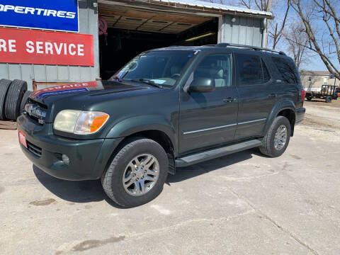 2006 Toyota Sequoia for sale at GREENFIELD AUTO SALES in Greenfield IA