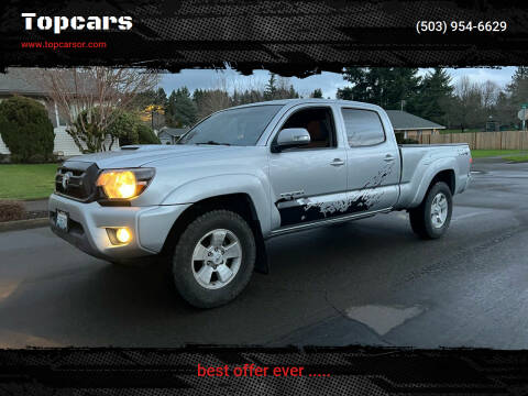 2013 Toyota Tacoma for sale at Topcars in Wilsonville OR