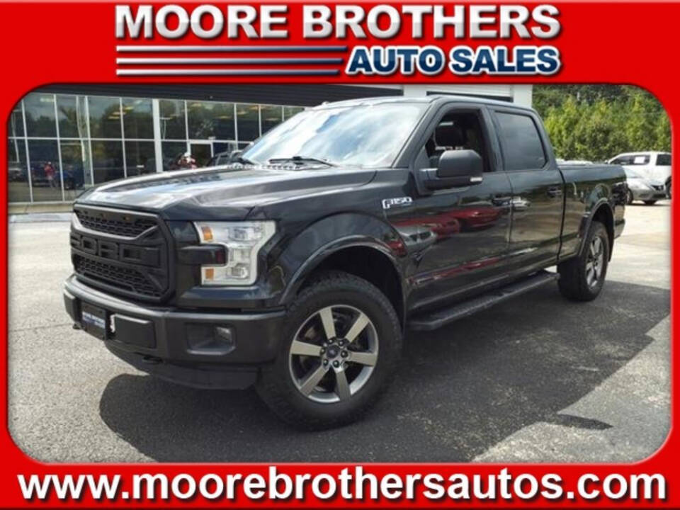 2015 Ford F-150 for sale at MOORE BROTHERS in Oxford, MS