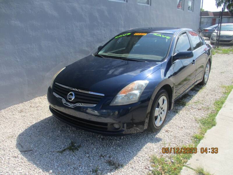 2008 Nissan Altima for sale at K & V AUTO SALES LLC in Hollywood FL