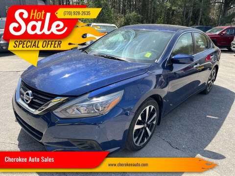 2018 Nissan Altima for sale at Cherokee Auto Sales in Acworth GA