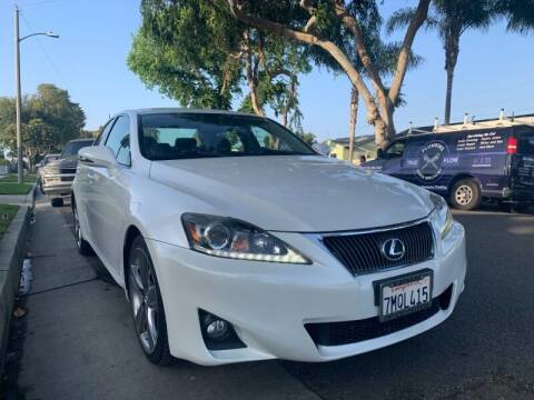2012 Lexus IS 250 for sale at Ournextcar/Ramirez Auto Sales in Downey CA