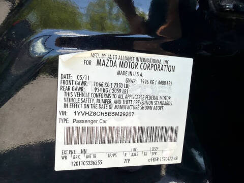 2011 Mazda MAZDA6