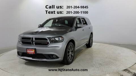 2018 Dodge Durango for sale at NJ State Auto Used Cars in Jersey City NJ