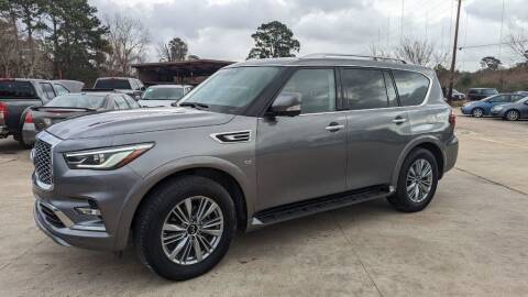 2020 Infiniti QX80 for sale at Gocarguys.com in Houston TX