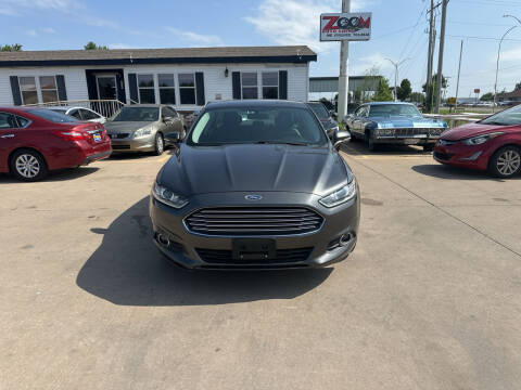 2015 Ford Fusion for sale at Zoom Auto Sales in Oklahoma City OK