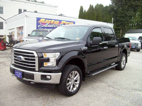 2016 Ford F-150 for sale at Auto Pro Auto Sales in Lewiston ME