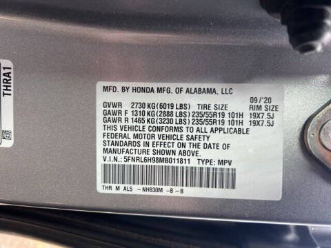 2021 Honda Odyssey Elite