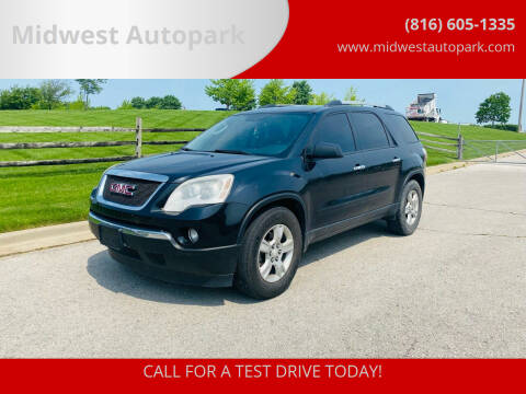 2012 GMC Acadia for sale at Midwest Autopark in Kansas City MO