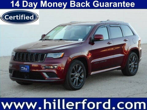 2018 Jeep Grand Cherokee for sale at HILLER FORD INC in Franklin WI