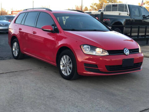 2016 Volkswagen Golf SportWagen for sale at ATLAS AUTO, INC in Edmond OK