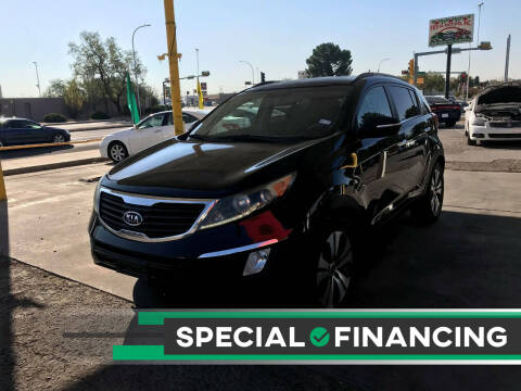 2012 Kia Sportage for sale at Fiesta Motors Inc in Las Cruces NM