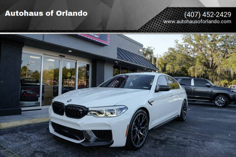 2018 BMW M5 for sale at Autohaus of Orlando in Orlando FL