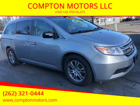 2013 Honda Odyssey for sale at COMPTON MOTORS LLC in Sturtevant WI