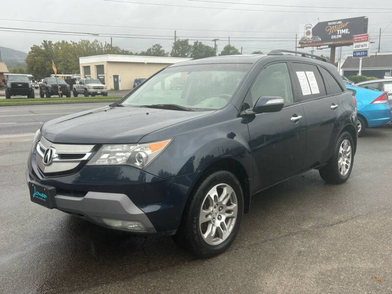 Used 2009 Acura MDX Technology & Entertainment Package with VIN 2HNYD28429H513621 for sale in Salem, VA