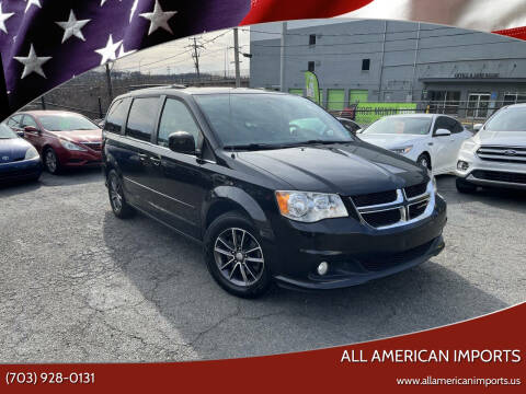 2017 Dodge Grand Caravan for sale at All American Imports in Alexandria VA