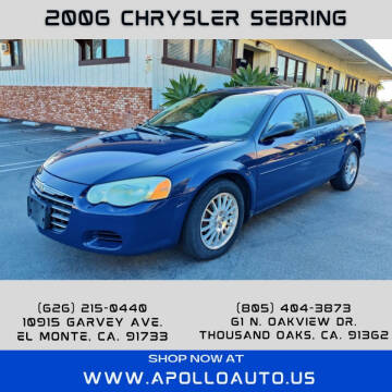 2006 Chrysler Sebring for sale at Apollo Auto Thousand Oaks in El Monte CA