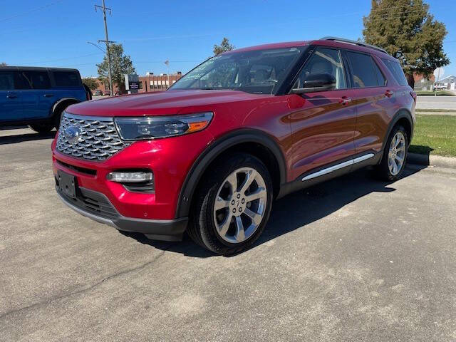 Used 2020 Ford Explorer Platinum with VIN 1FM5K8HC8LGC50140 for sale in Farina, IL