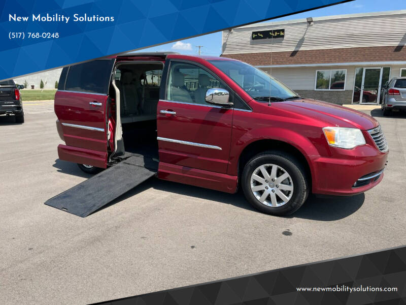 2012 Chrysler Town and Country for sale at New Mobility Solutions in Jackson MI