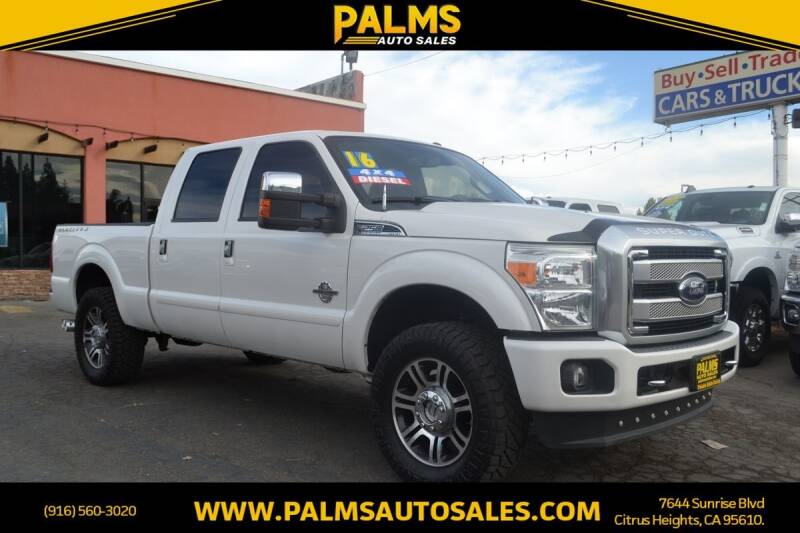 2016 Ford F-250 Super Duty for sale at Palms Auto Sales in Citrus Heights CA