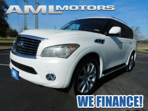 2012 Infiniti QX56 for sale at AML MOTORS in San Antonio TX