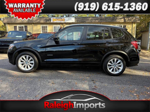 2016 BMW X3 for sale at Raleigh Imports in Raleigh NC