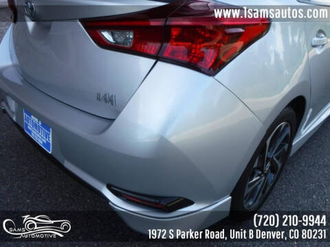 2017 Toyota Corolla iM