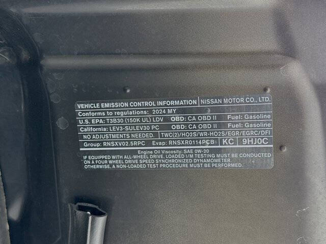 2024 Nissan Altima 2.5 SV