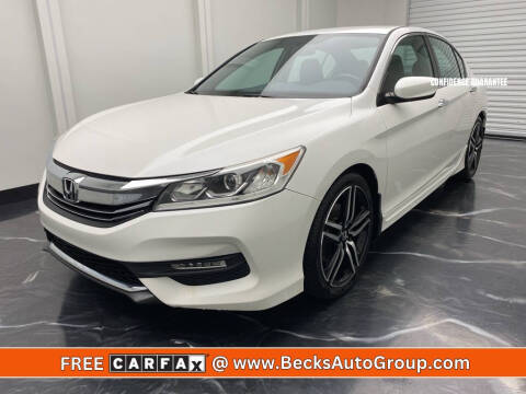 2017 Honda Accord for sale at Becks Auto Group in Mason OH