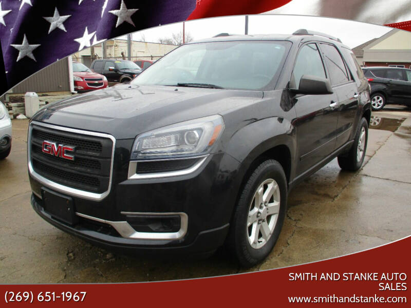 2015 GMC Acadia for sale at Smith and Stanke Auto Sales in Sturgis MI