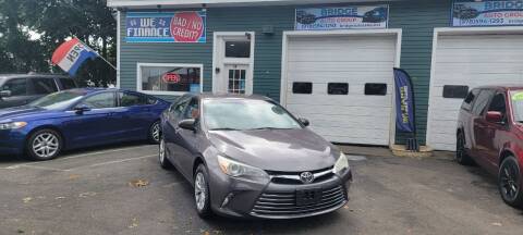 2015 Toyota Camry for sale at Bridge Auto Group Corp in Salem MA