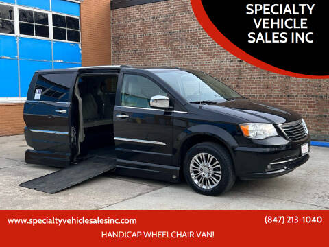2011 Chrysler Town and Country for sale at SPECIALTY VEHICLE SALES INC in Skokie IL