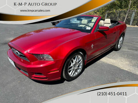 2013 Ford Mustang for sale at K-M-P Auto Group in San Antonio TX