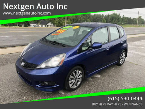 2013 Honda Fit for sale at Nextgen Auto Inc in Smithville TN